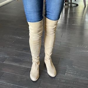 Stuart Weitzman over the knee boots.